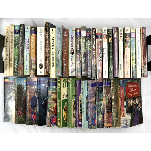 Regency Romance Novels Lot of 39 Historical Fiction 19th Century Aristocracy