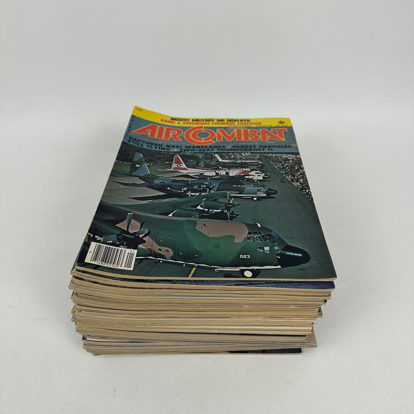 Air Combat Magazine Lot of 41 Issues Military History Aircraft Aviation 1980s