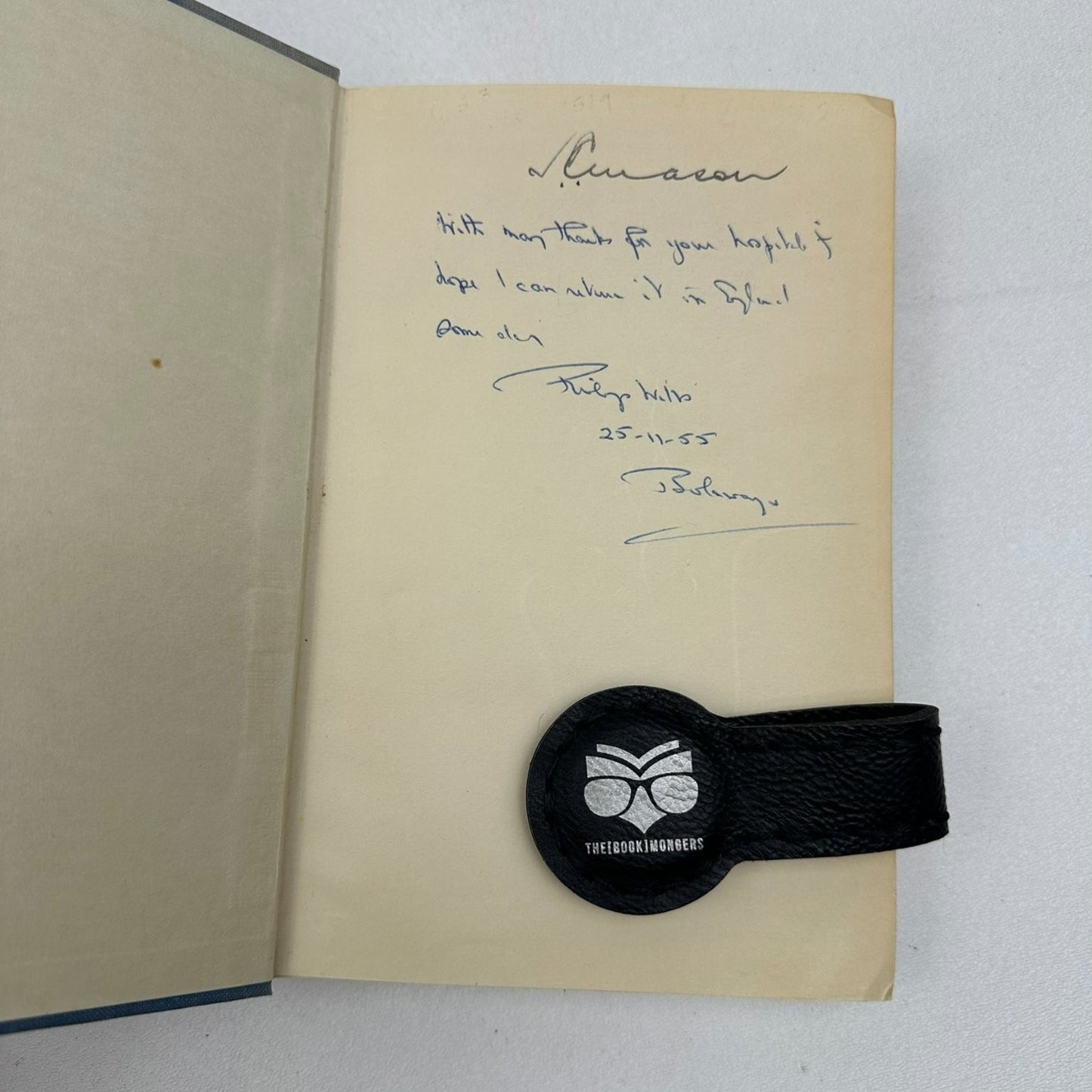 On Being A Bird Philip Wills 1955 First Edition SIGNED Memoir Parrish