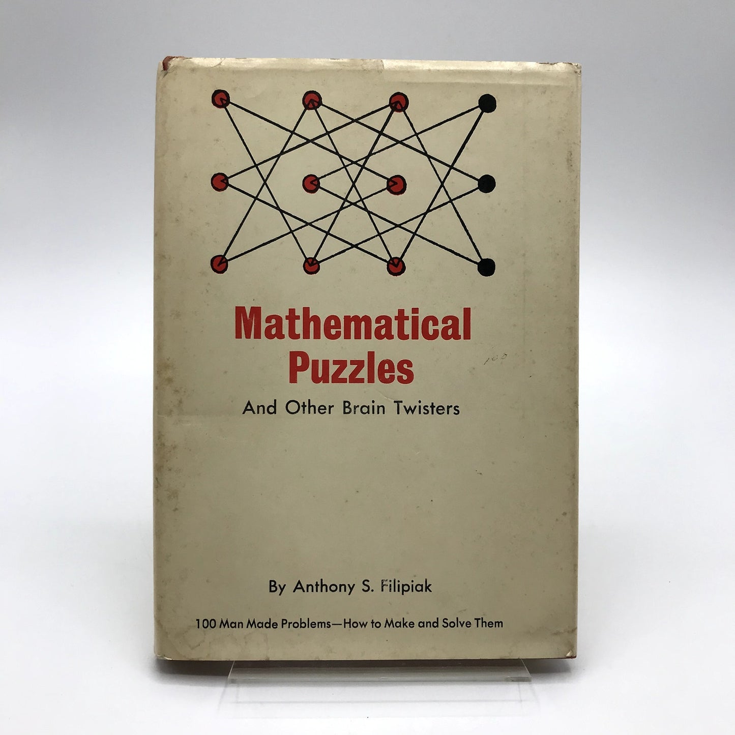 Mathematical Puzzles and Other Brain Twisters Hardcover Anthony S. Filipiak 1942