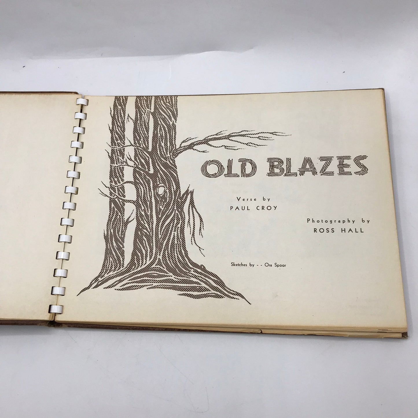 Old Blazes Paul Croy Ross Hall Ora Spoor SIGNED Cowboy Poetry Verse Photography