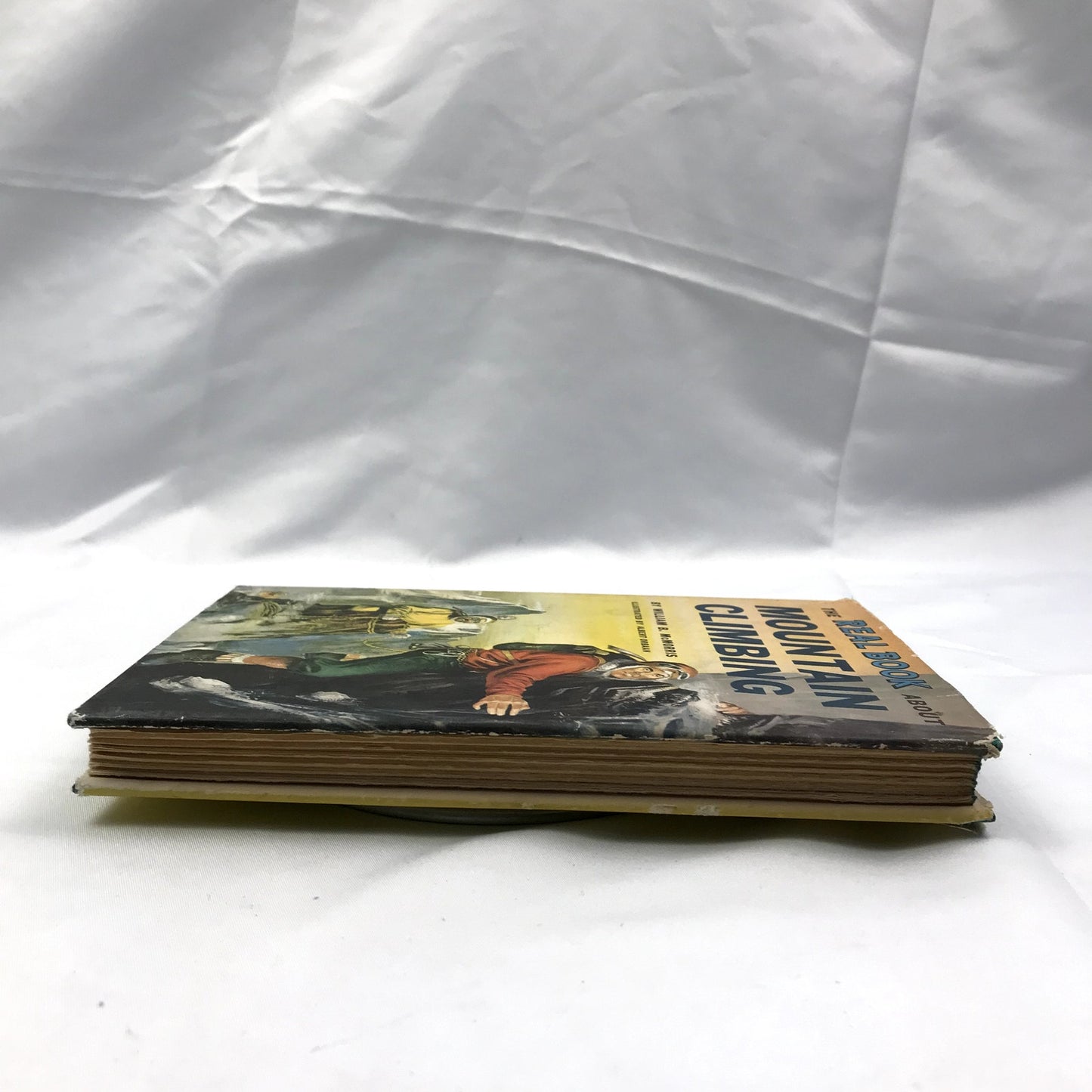 The Real Book About Mountain Climbing Hardcover Book by William B. McMorris 1958