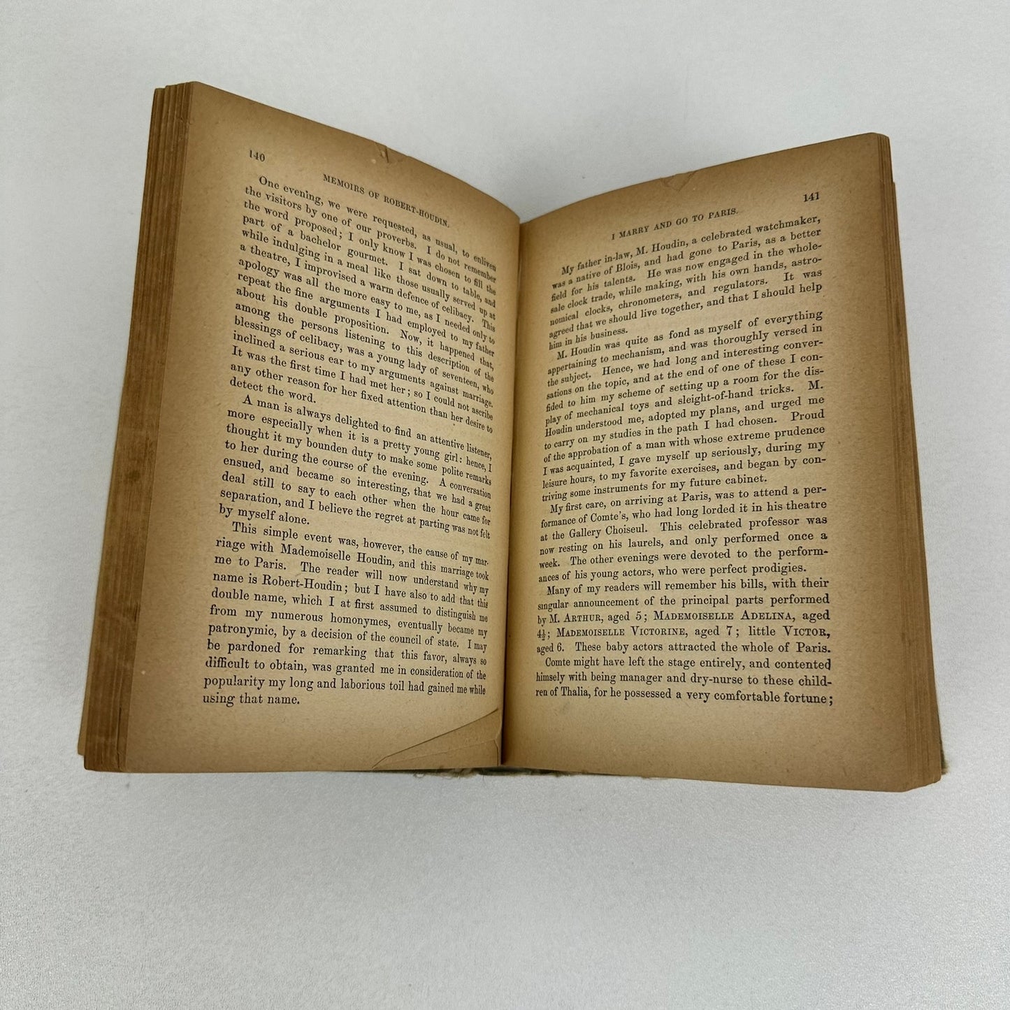 The King of the Conjurers Life of Robert Houdin Alta Edition Autobiography 1859