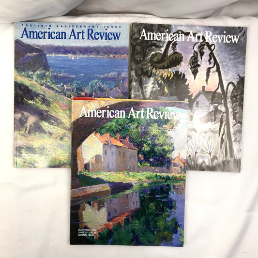 Lot of 6 American Art Review Illustrated Paperback Photographic Magazines 2013