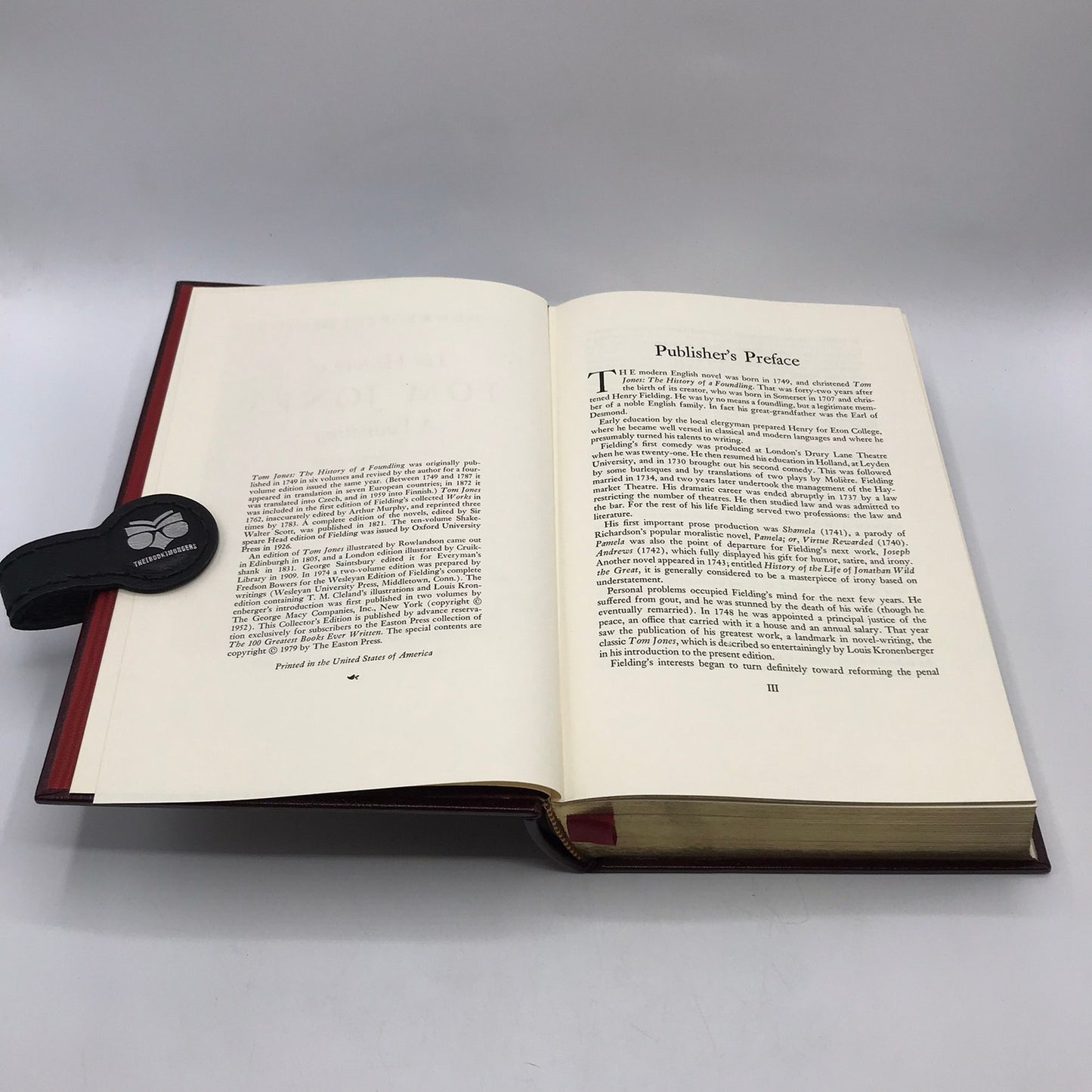 The History of Tom Jones Foundling Henry Fielding Collectors Edition Humor Novel