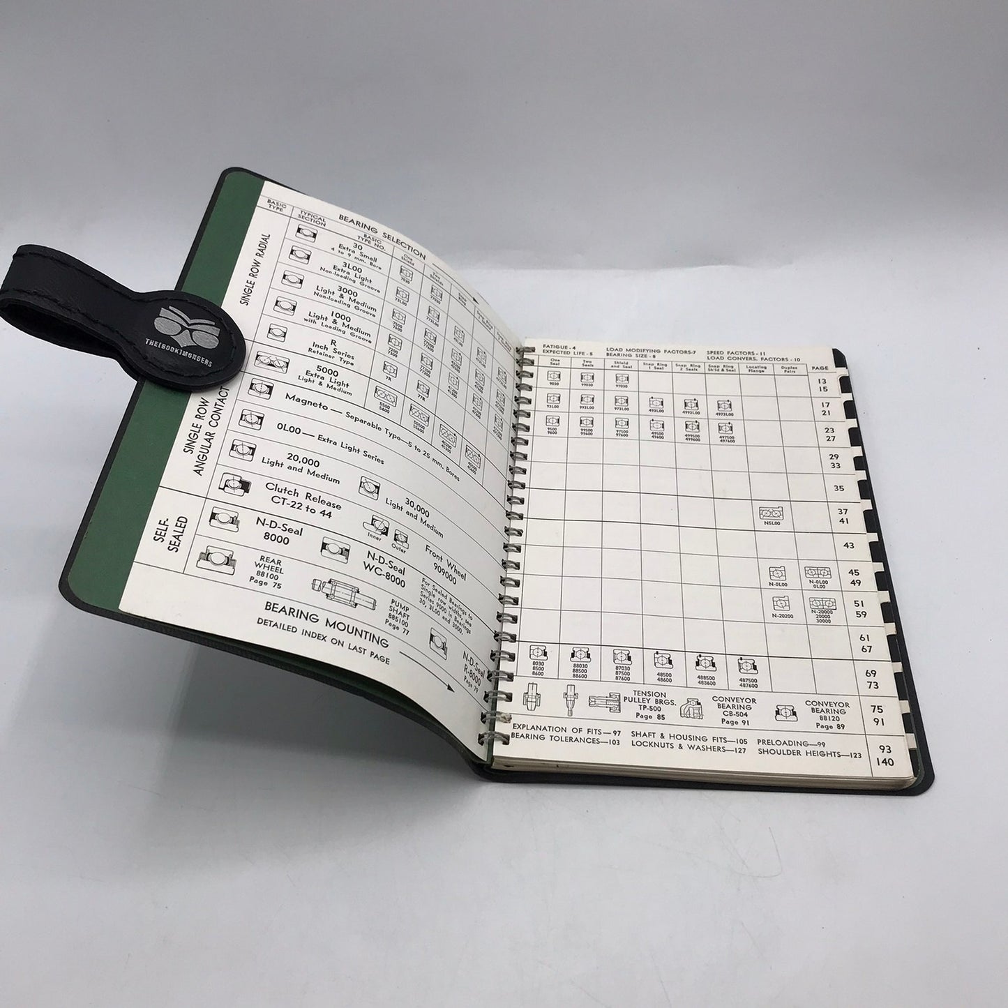 New Departure Hand Book Volume 1 19th Ed and 2 16th Ed Ball Bearing Mounting