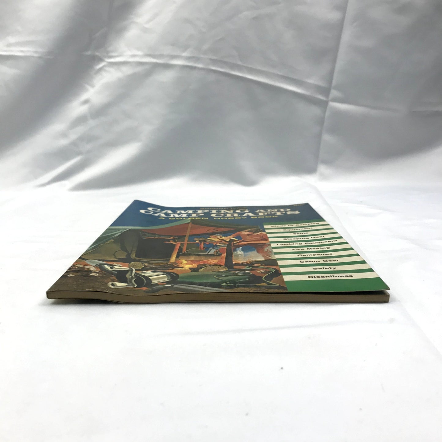 Camping & Camp Crafts A Golden Hobby Book Illustrated Paperback Gordon Lynn 1964