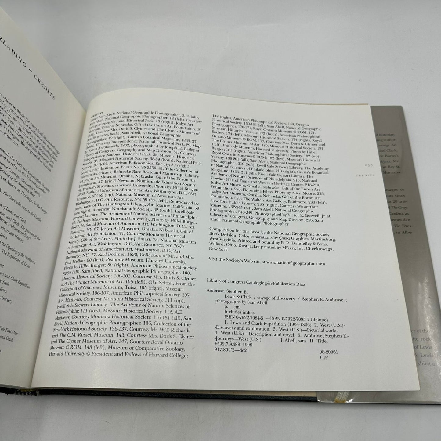 Lewis & Clark Voyage of Discovery Stephen E. Ambrose Bicentennial Ed. Nat Geo