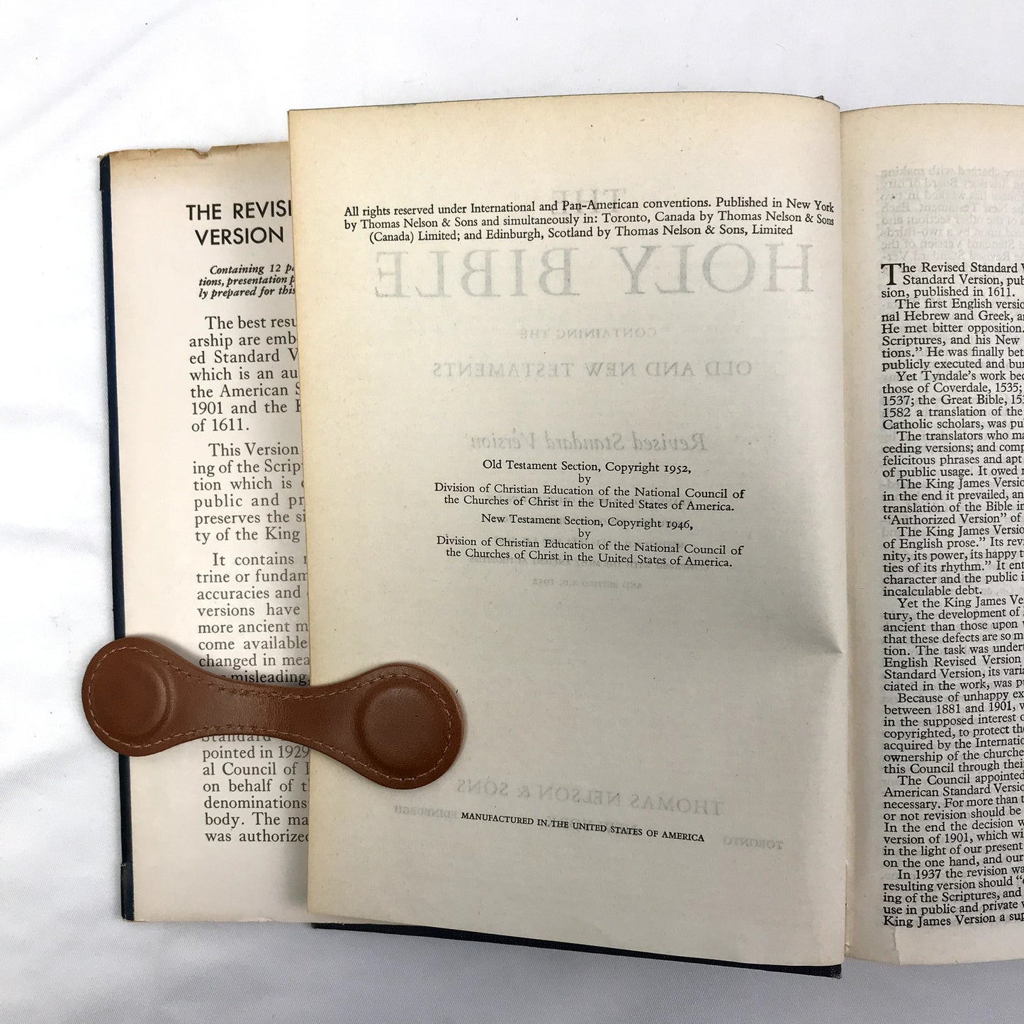 The Holy Bible Containing Old and New Testaments Revised Standard Version 1952