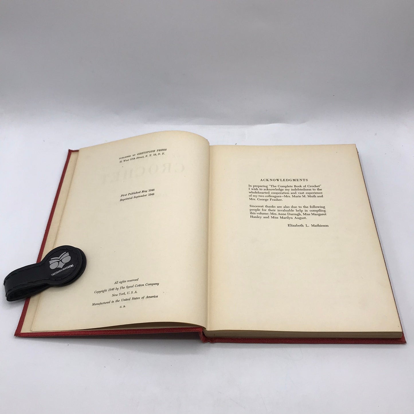 The Complete Book of Crochet Elizabeth L Mathieson Fiber Art Pattern Instruction