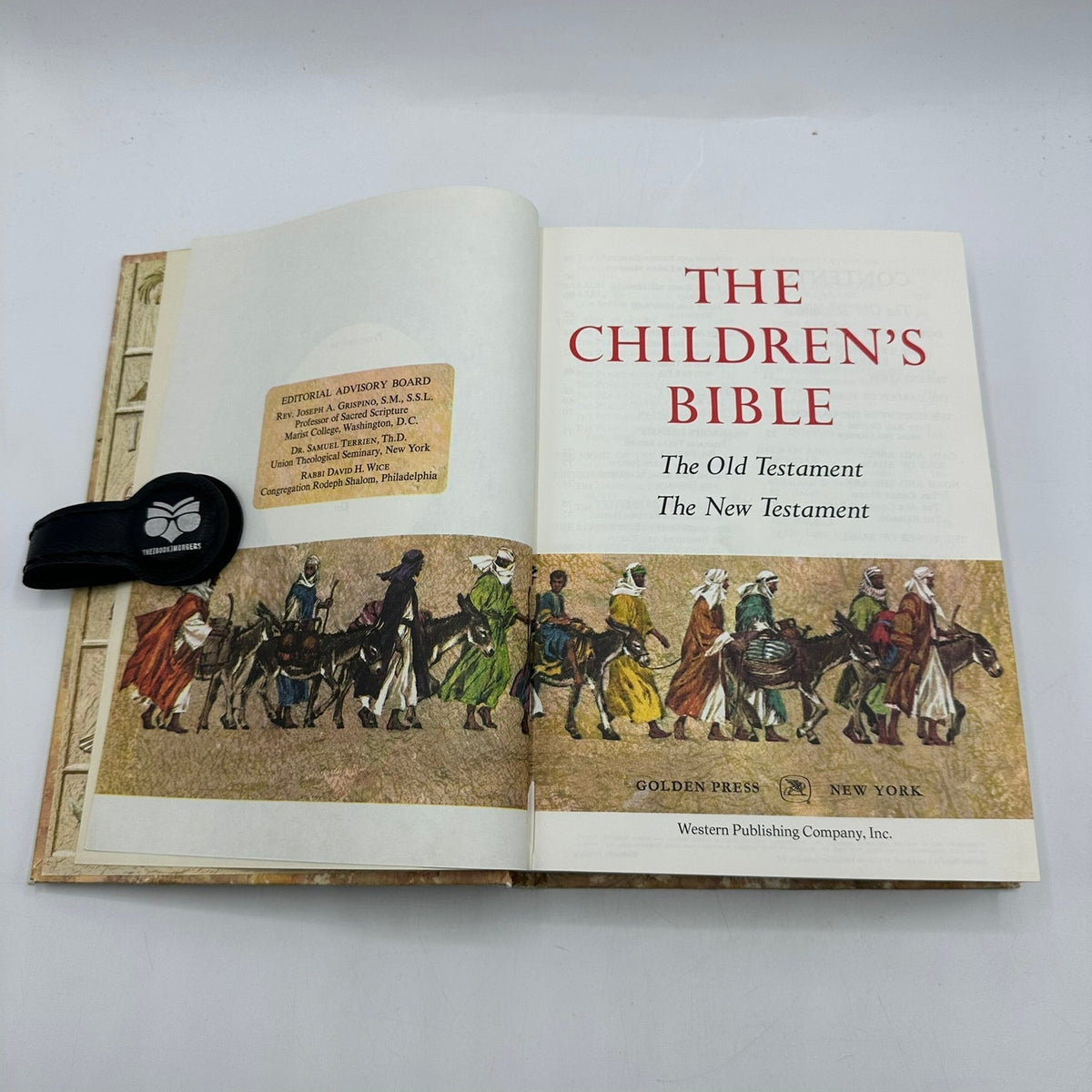 The Children's Bible The Old Testament The New Testament 1965 Inscribed Religion