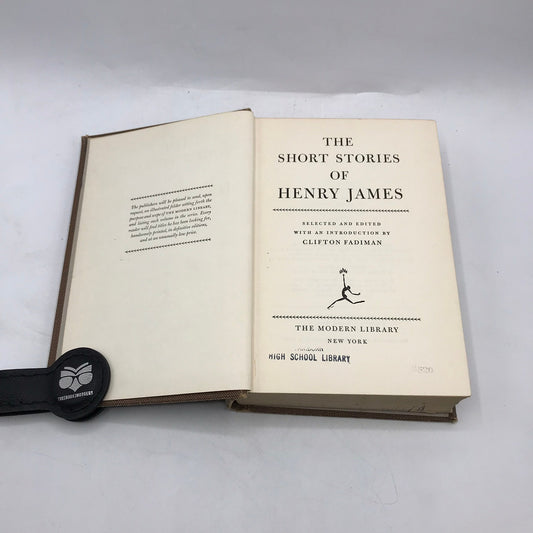 The Short Stories of Henry James Clifton Fadiman Classic American Literature