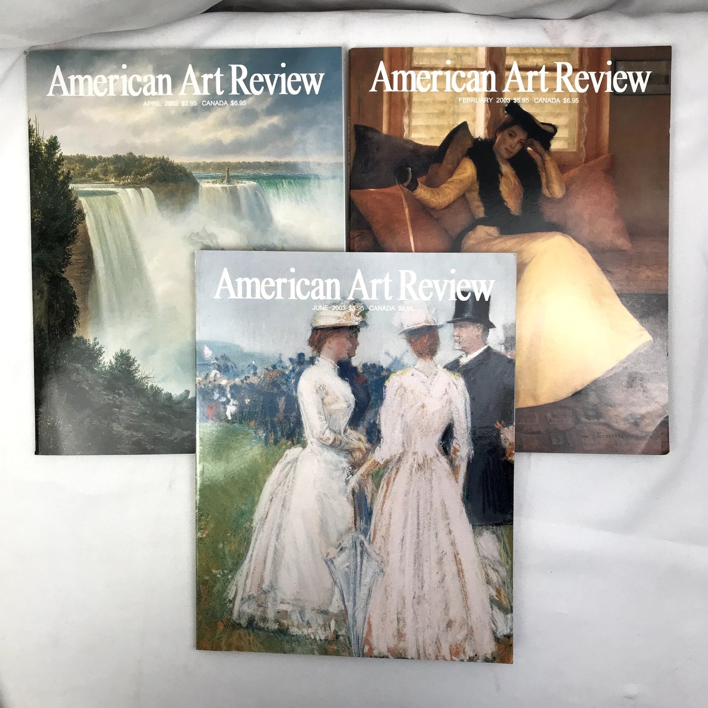 American Art Review Lot of 6 Illustrated Photographic Magazines 2003 Vol XV, 1-6