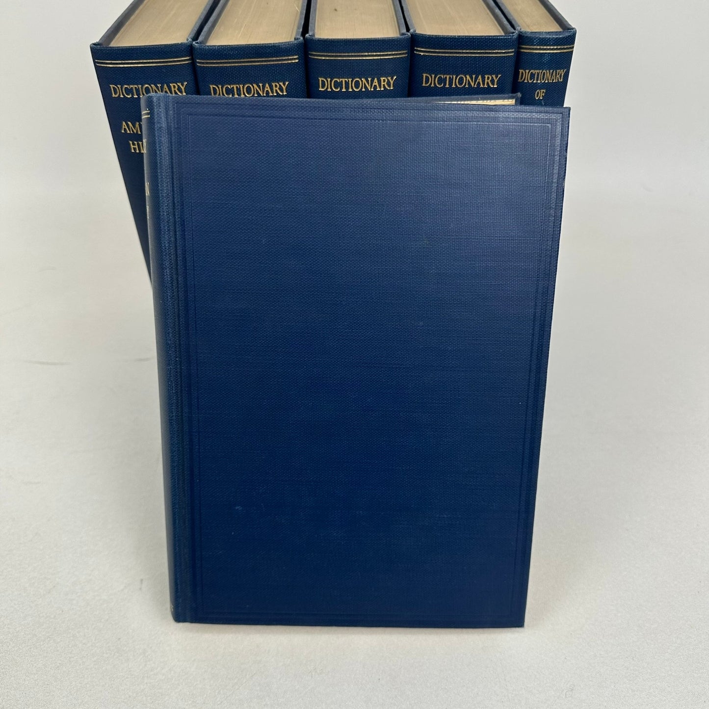 Dictionary of American History 6 Volumes Historical Comprehensive Reference 1942