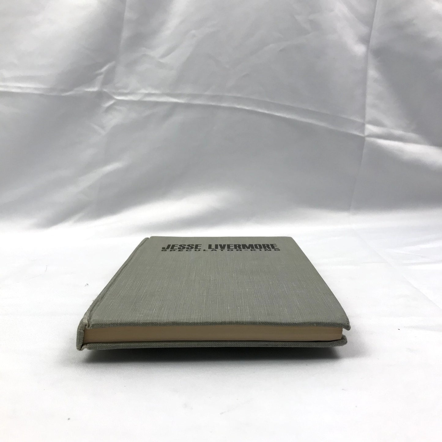 Jesse Livermore: Speculator-King Hardcover Biography by Paul Sarnoff 1967