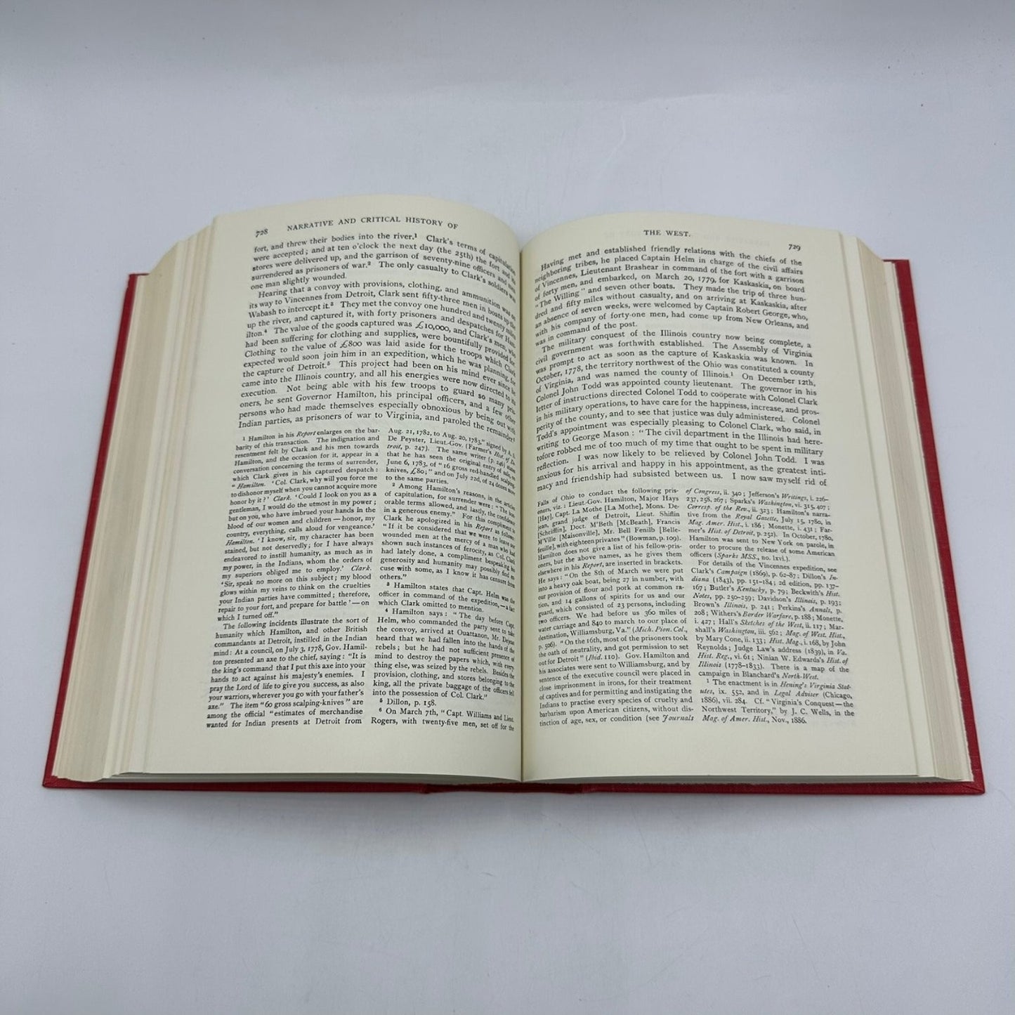 American Revolution Justin Winsor 1972 Bicentennial History Land's End Press