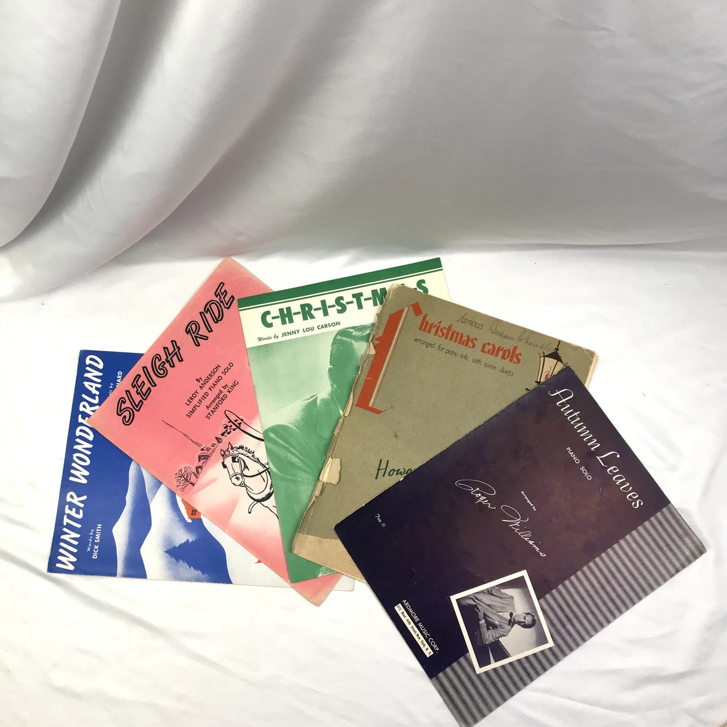 Lot of 18 Various Vintage Sheet Music Paperback Books Piano Solos, etc.