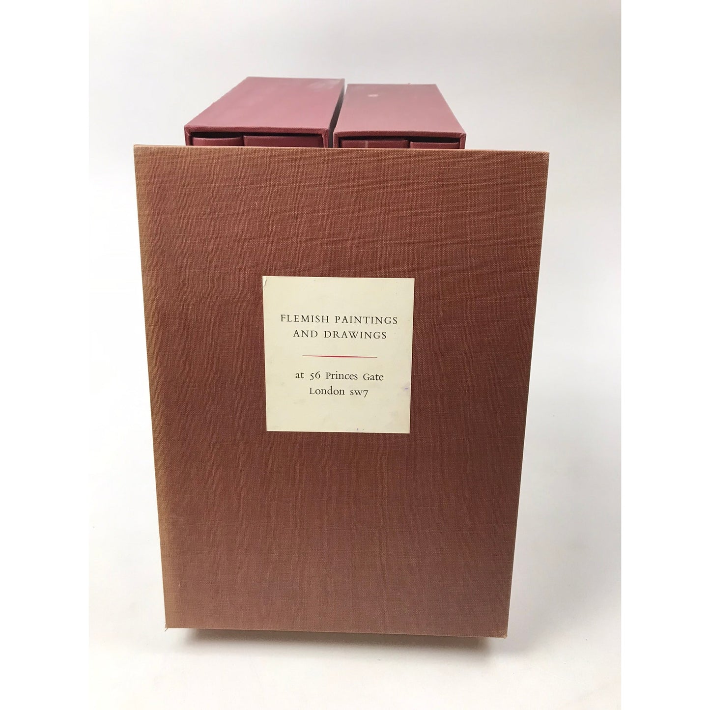 Flemish Paintings and Drawings 3 Sets of Text and Plates 56 Princes Gate London