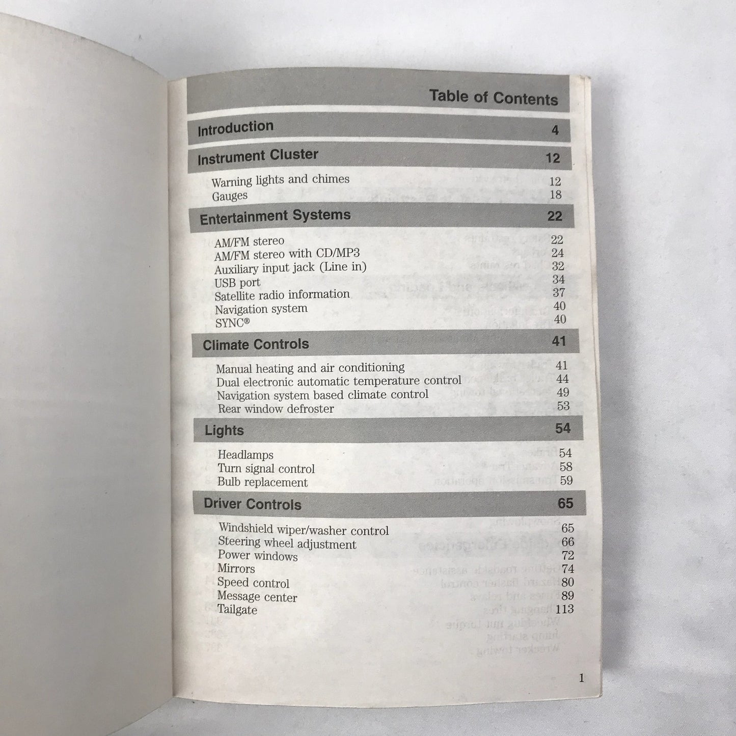 2009 Ford F-150 Owner's Guide Truck Manual Paperback Book by Ford Motor Company