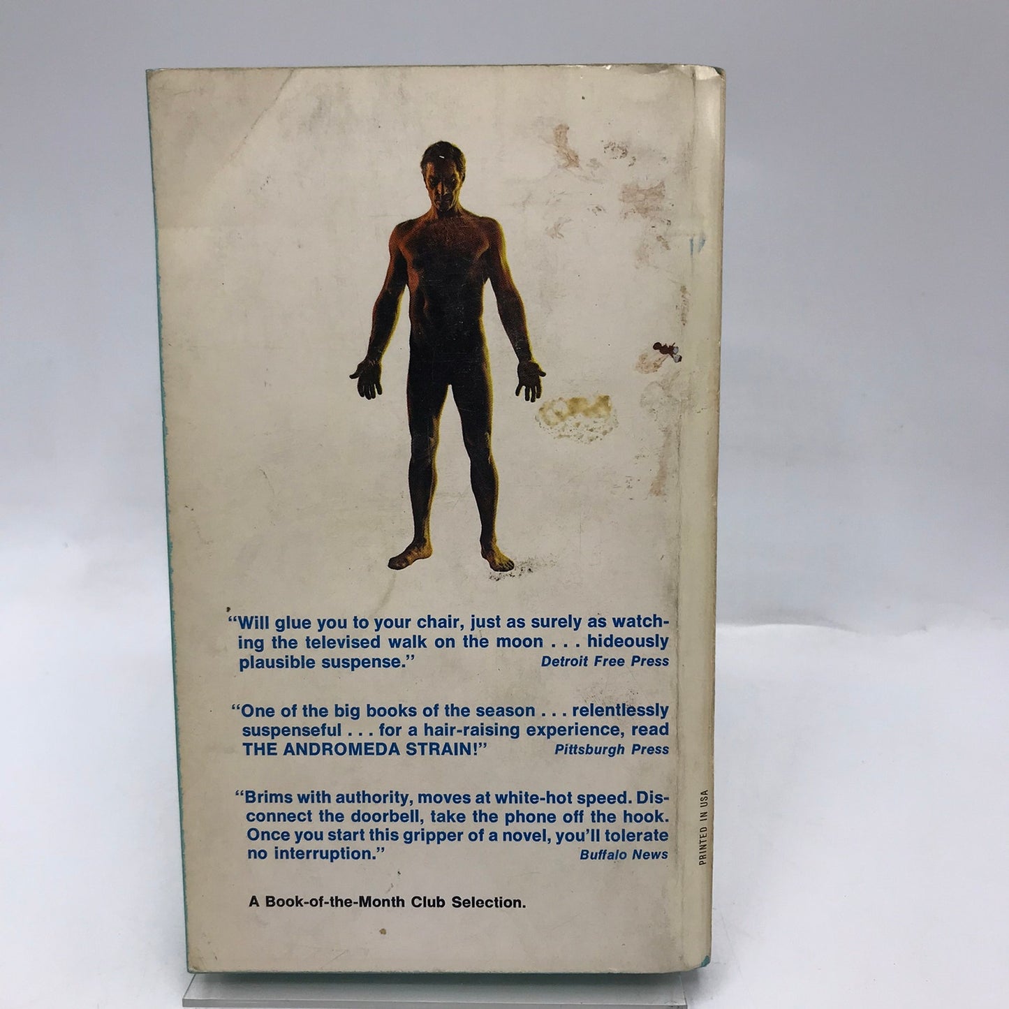 The Andromeda Strain Michael Crichton Science Fiction Fantasy Thriller Novel