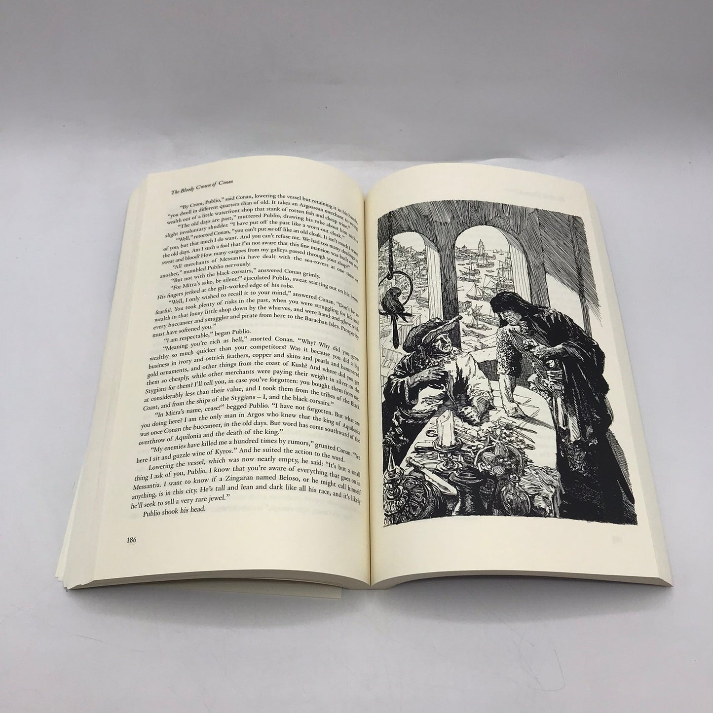 The Bloody Crown of Conan Robert Ervin Howard Science Fiction Adventure Fantasy