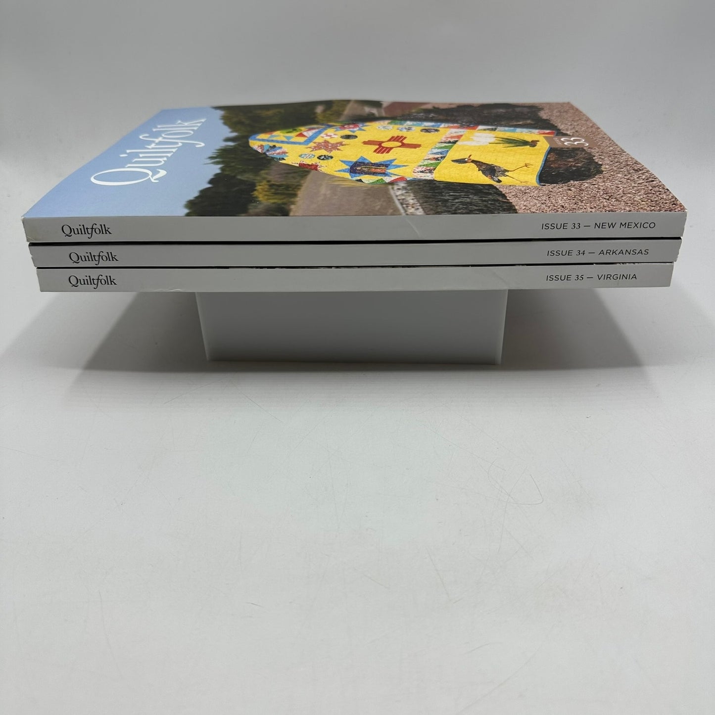 Quiltfolk Magazine Issues 33, 34 & 35 Michael McCormick Quarterly Handmade Craft