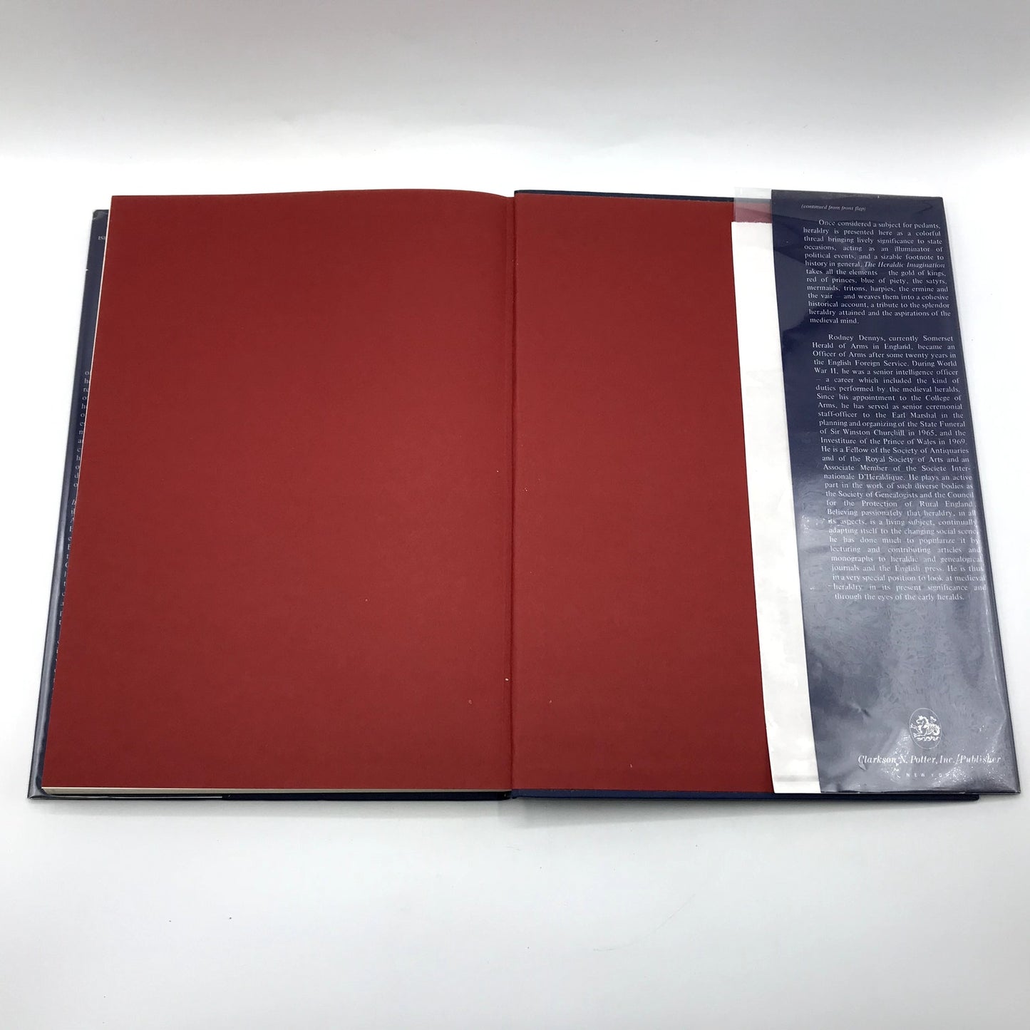 The Heraldic Imagination Rodney Dennys 1975 Hardcover History Book w/Dust Jacket