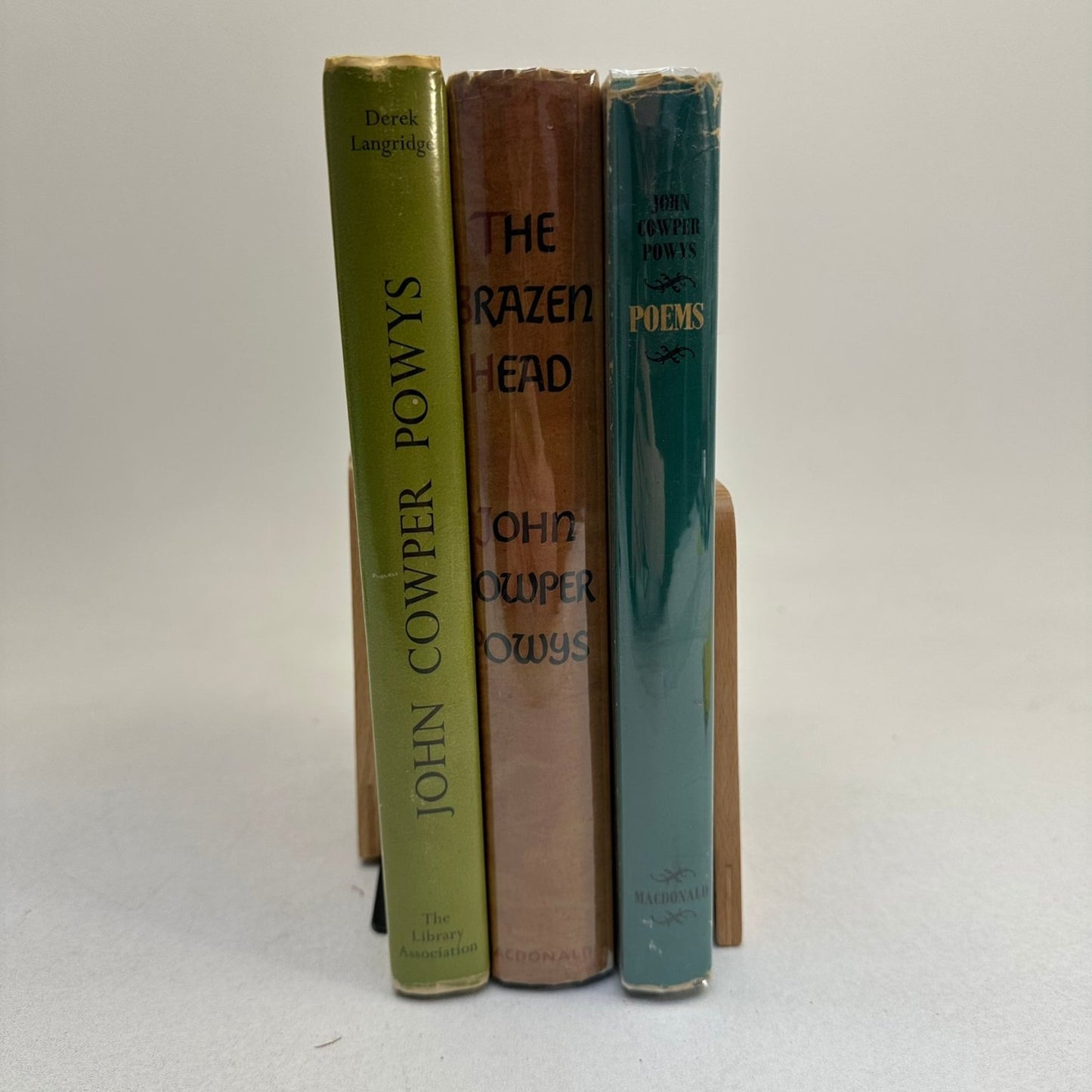 John Cowper Powys Derek Langridge 1966 Literary Criticism Biography UK Macdonald