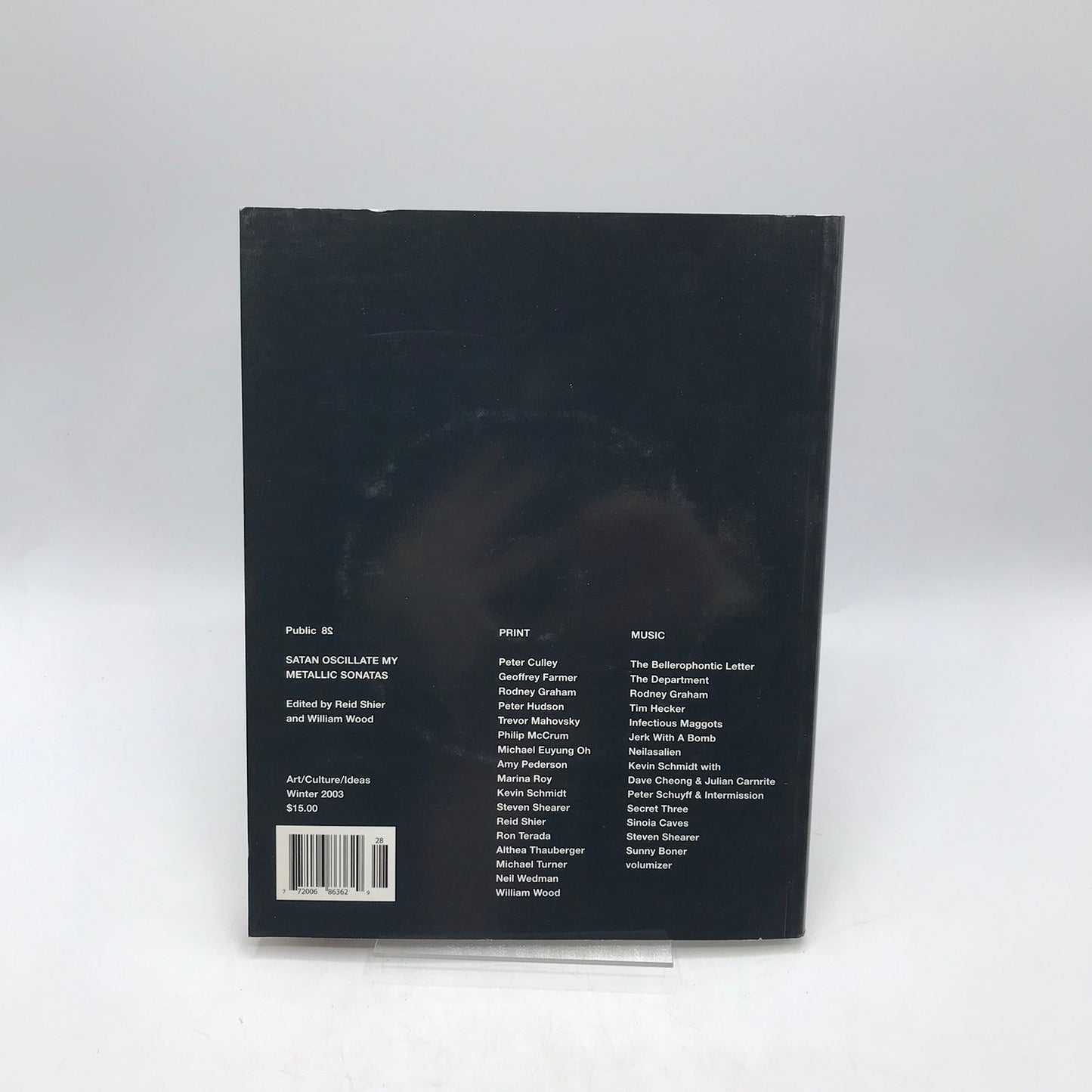 Public Journal 28 Satan Oscillate My Metallic Sonatas CD Enclosed Art Culture