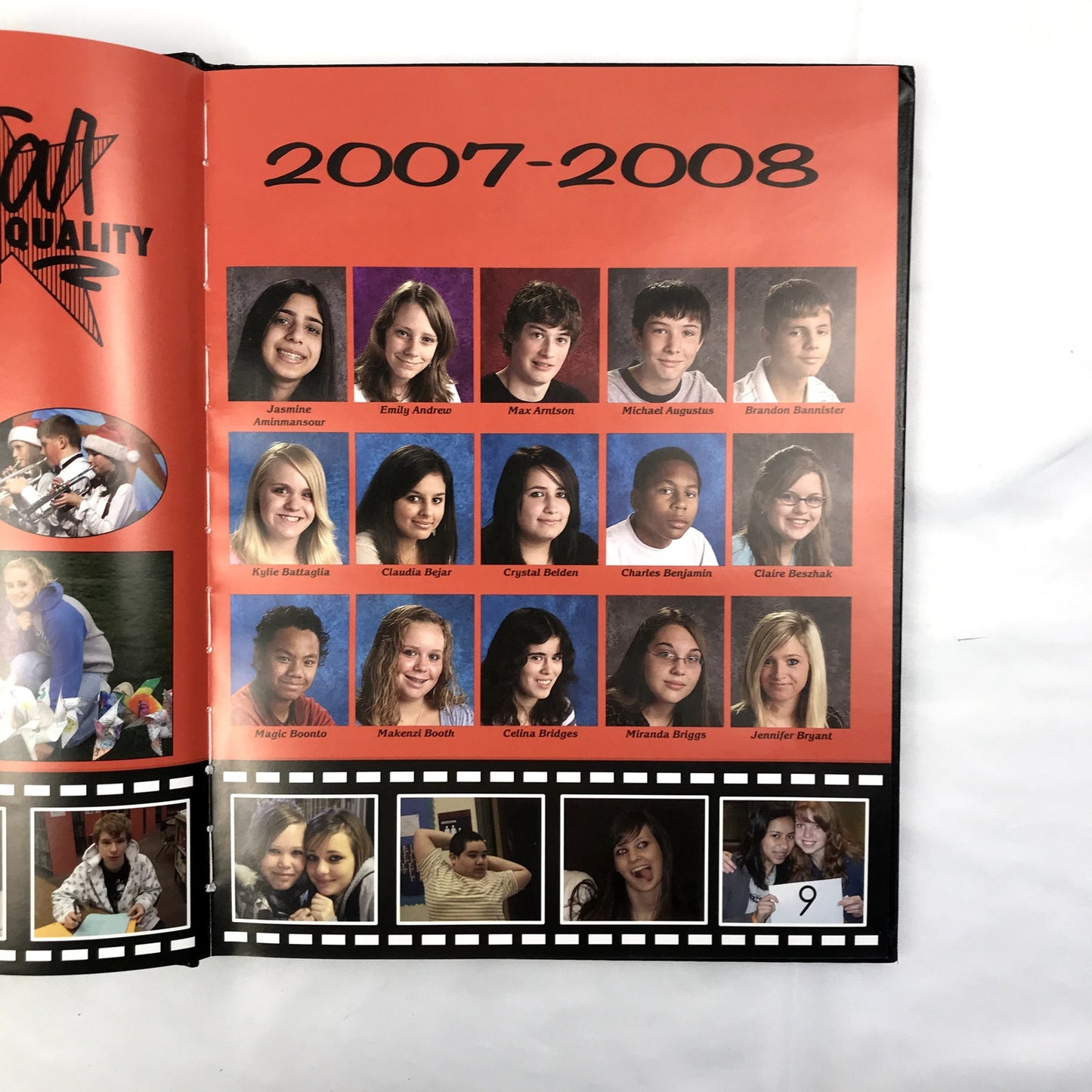 Kamiakin 2008 Jr. High / Middle School Hardcover Yearbook Kirkland, Washington