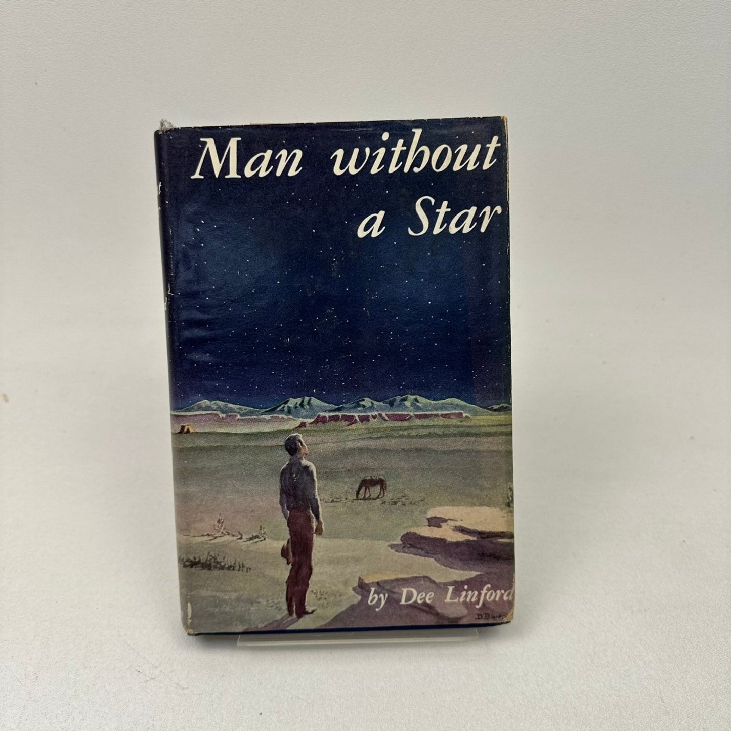 Man Without A Star Dee Linford 1952 Sears Readers Club Western Adventure Novel