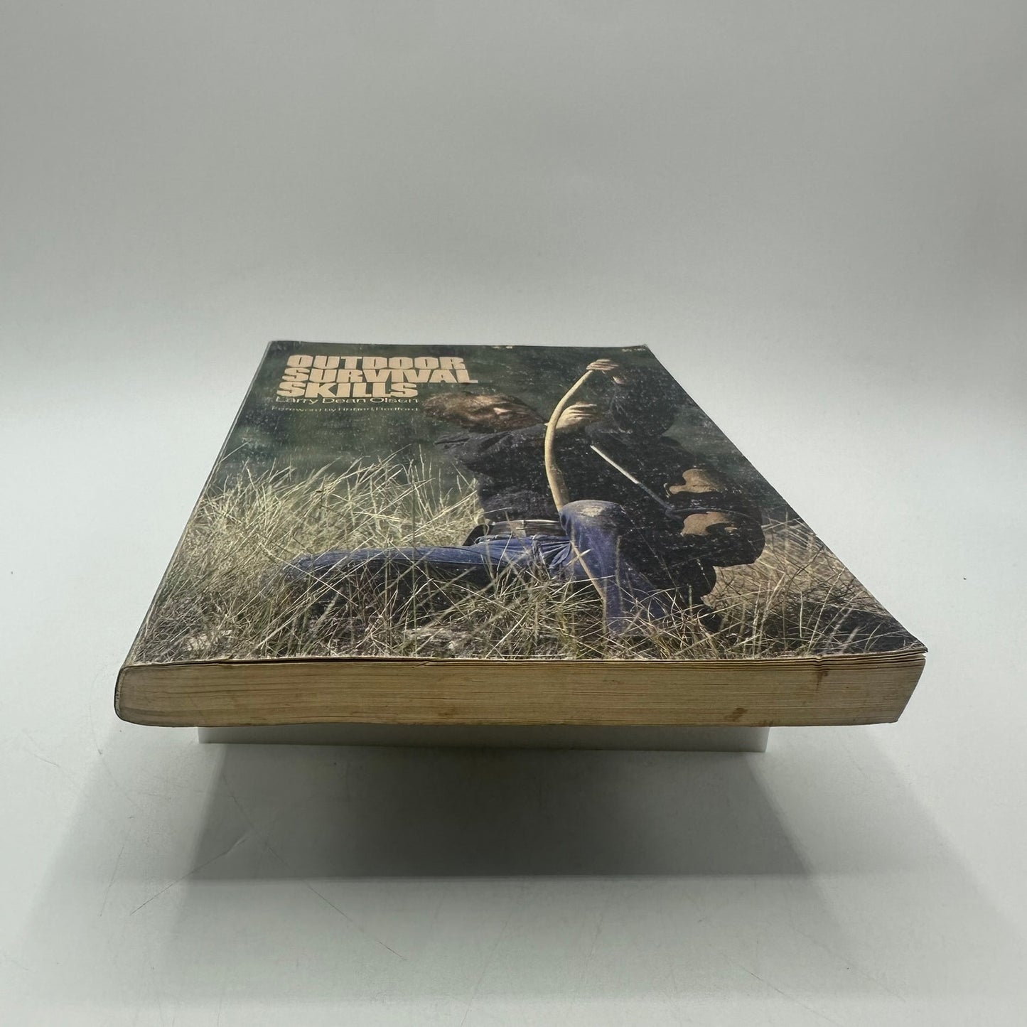 Outdoor Survival Skills Larry Dean Olsen SIGNED Sports Wilderness Adventure 1976