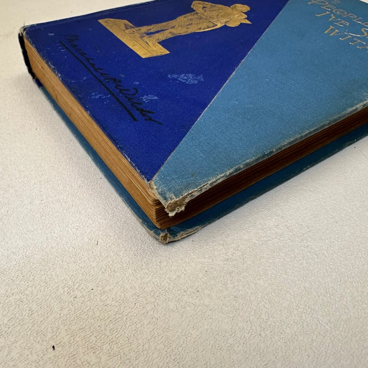 People I've Smiled With Marshall P. Wilder 1889 Humorous Anecdotes G. W