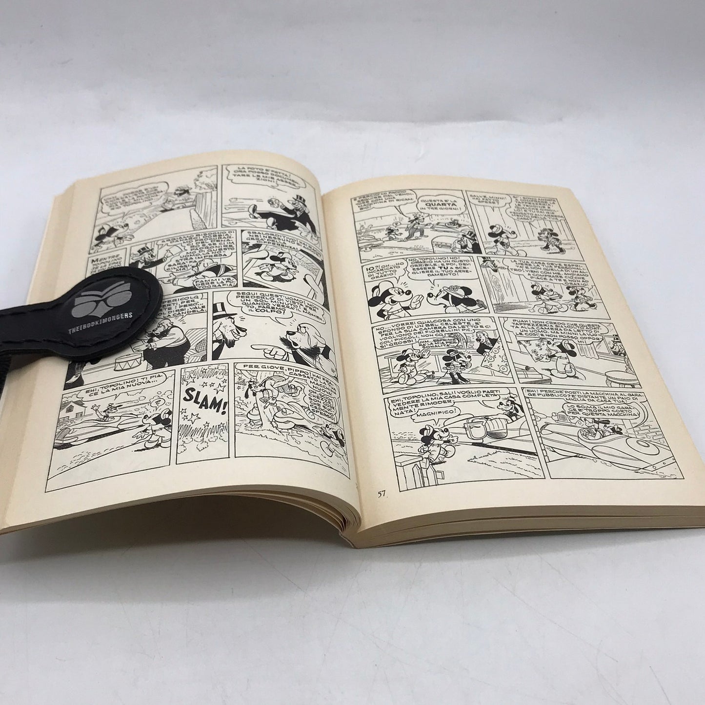 Gli Anni Ruggenti Di Topolino Walt Disney Mickey Mouse Comic in Italian Humor