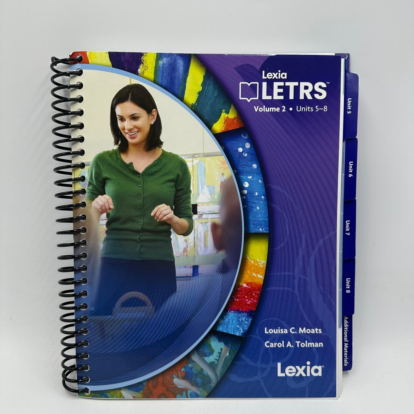 Lexia Letrs Louisa C. Moats and Carol A Tolman Volume 1 and 2 Unit 1-4 and 5-8
