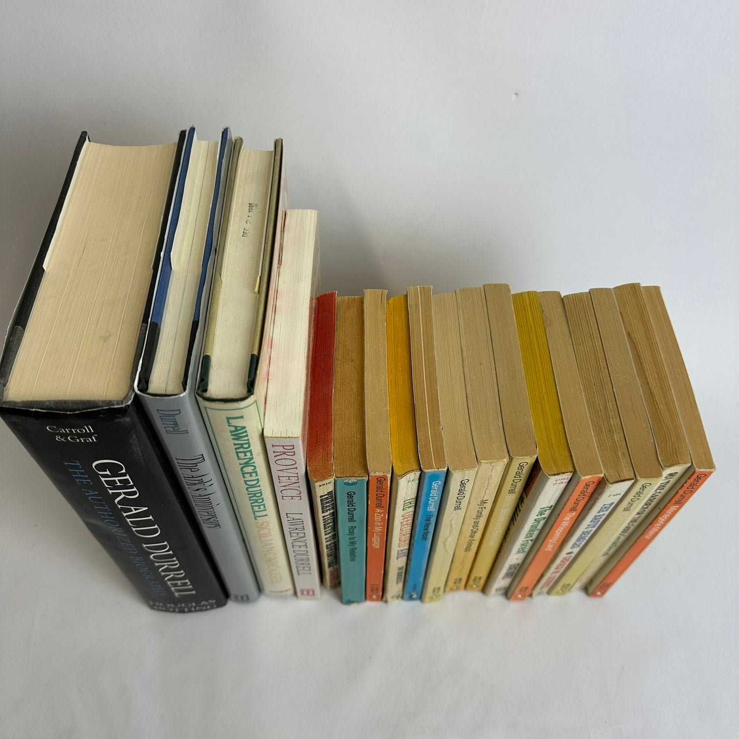 Gerald Durrell Lawrence Durrell Lot of 18 Animals Biography Nature Conservation