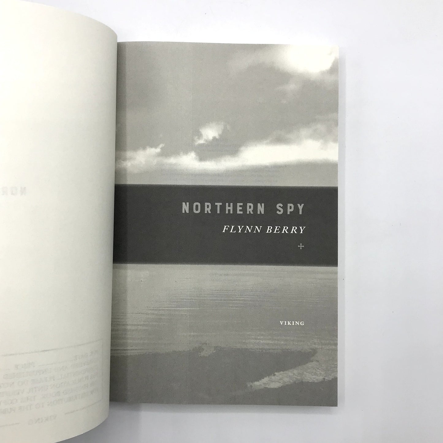 Northern Spy A Novel by Flynn Berry Advanced Uncorrected Proof 2021 Paperback