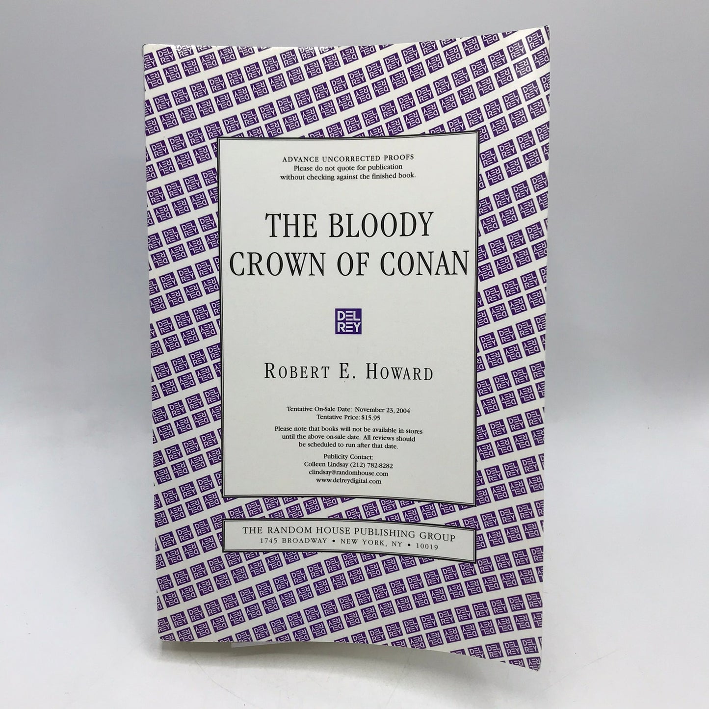 The Bloody Crown of Conan Robert Ervin Howard Science Fiction Adventure Fantasy