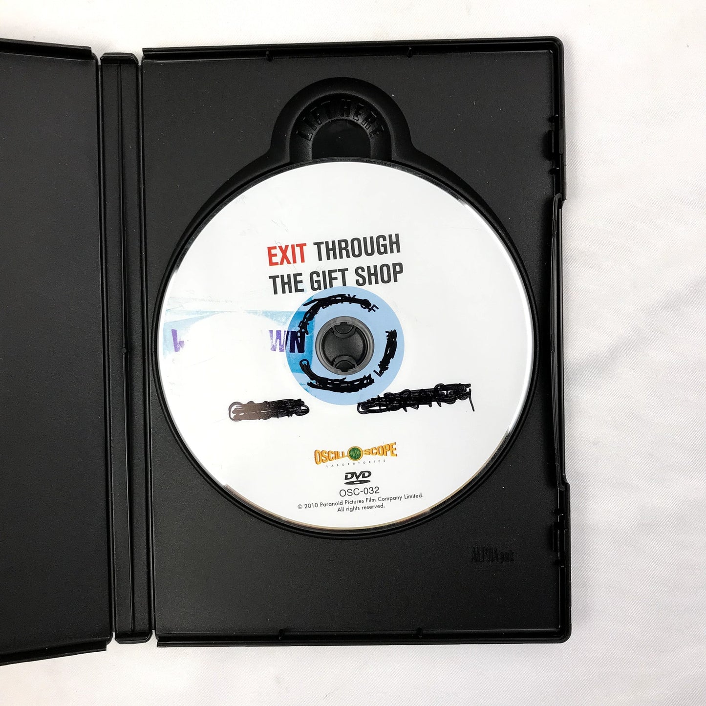 Exit Through the Gift Shop A Banksy Film DVD Documentary/Biography Ex-Library