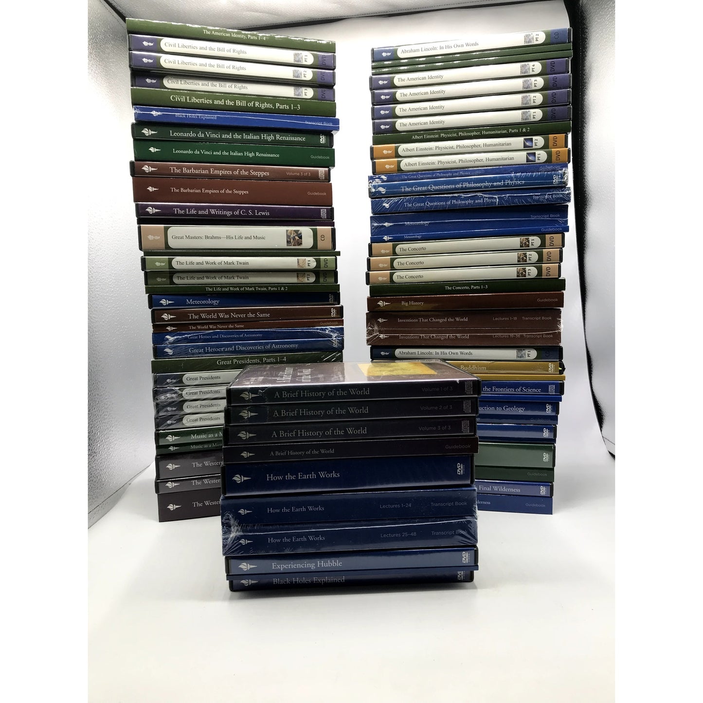 The Great Course Series Huge Lot of 88 Courses Total Education Home School