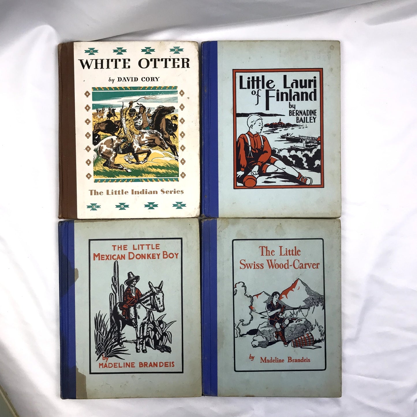 Madeline Brandeis Children’s Books Lot of 10 Vintage Hardcovers 1920s & 1930s