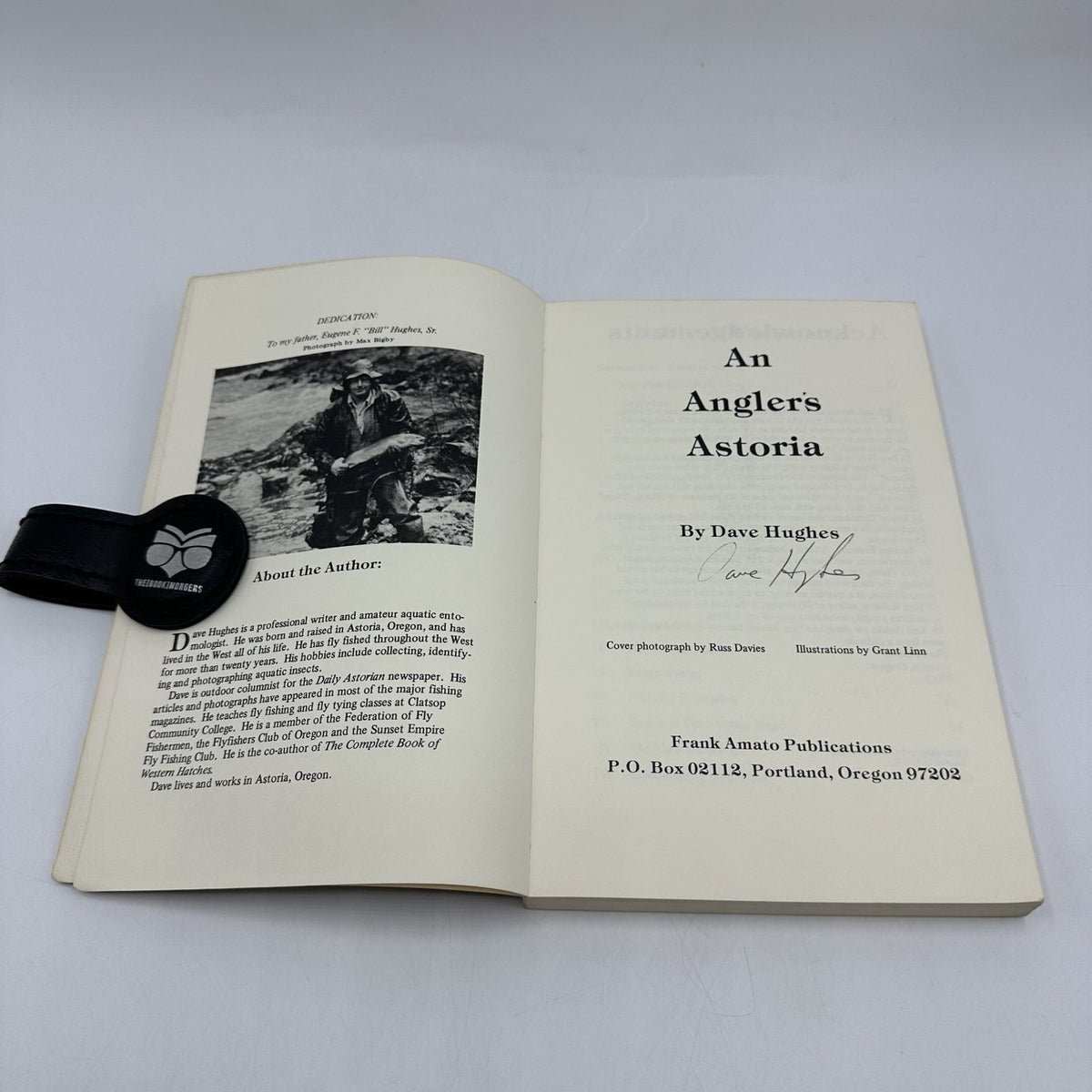 An Angler's Astoria Dave Hughes 1982 Fishing Guide Steelhead Trout Salmon Frank