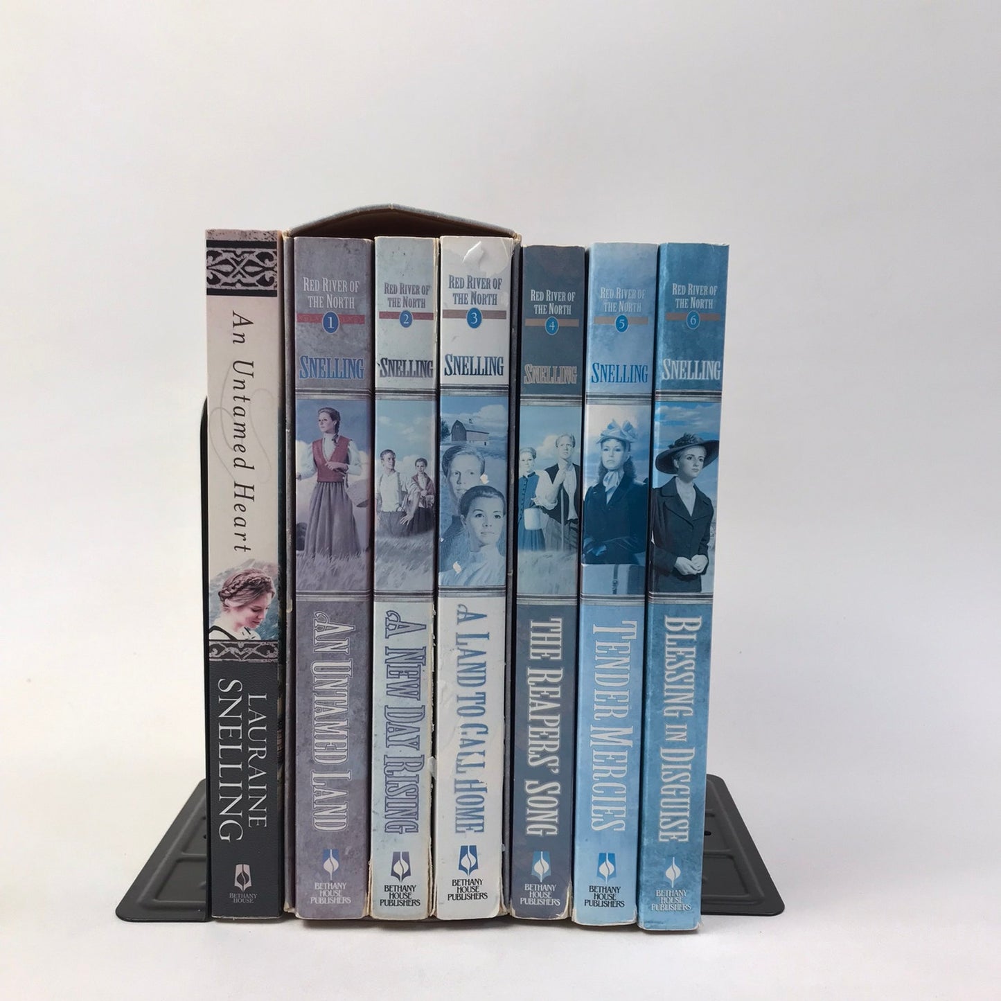 Red River of The North Series Lauraine Snelling Historical Romance Set of 7