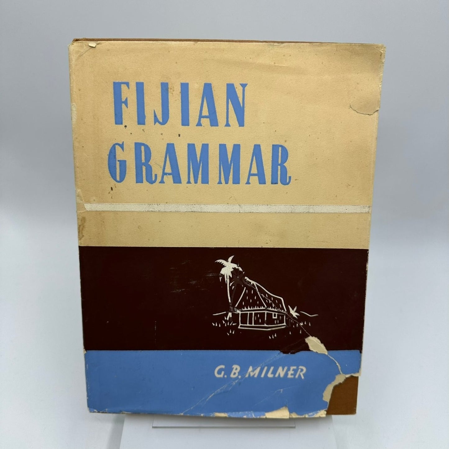 Fijian Grammar G. B. Milner 1956 Linguistics Language Reference Fiji