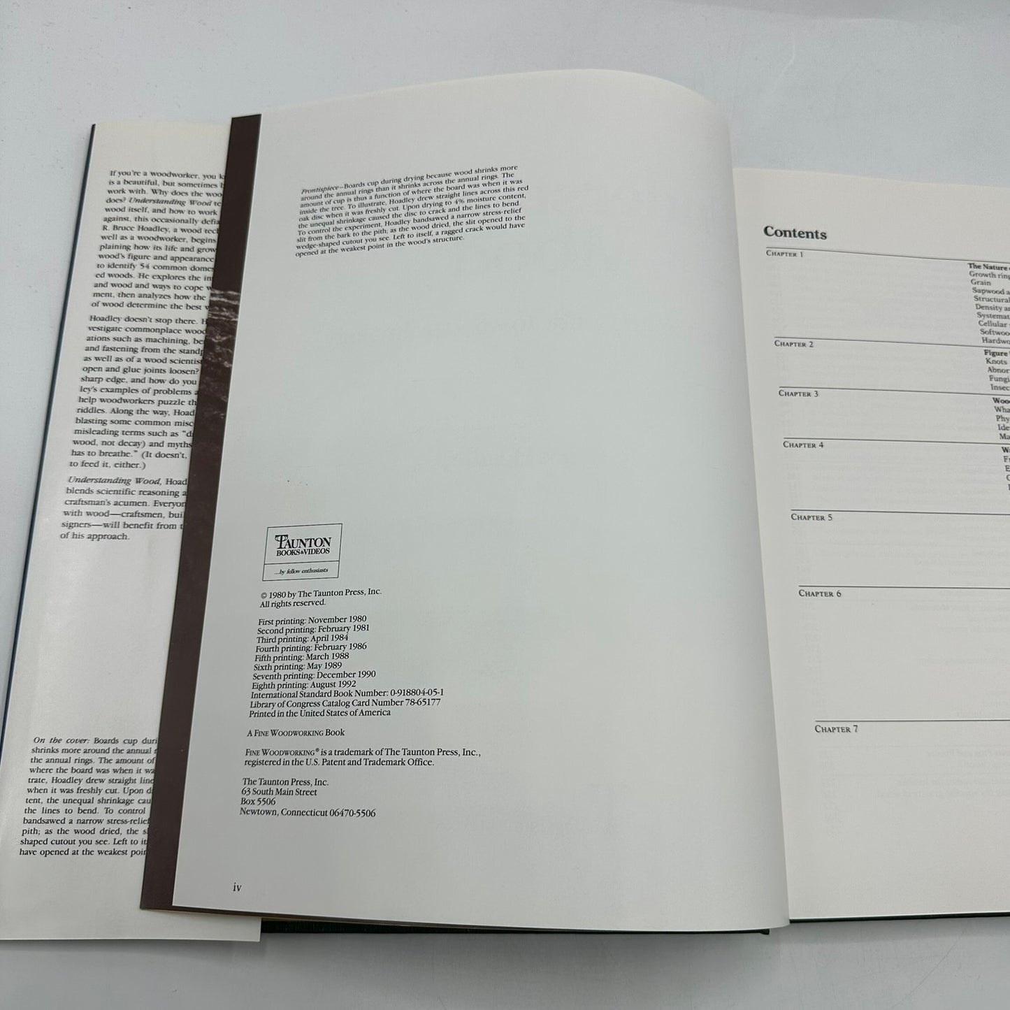 Understanding Wood A Craftsman's Guide to Wood Technology R Bruce Hoadley 1980