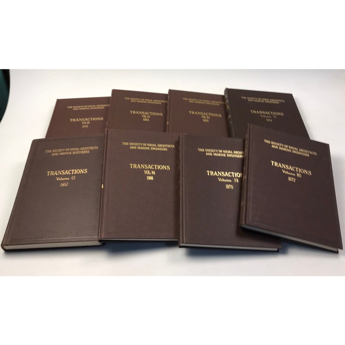 The Society of Naval Architects and Marine Engineers Transactions Lot of 14