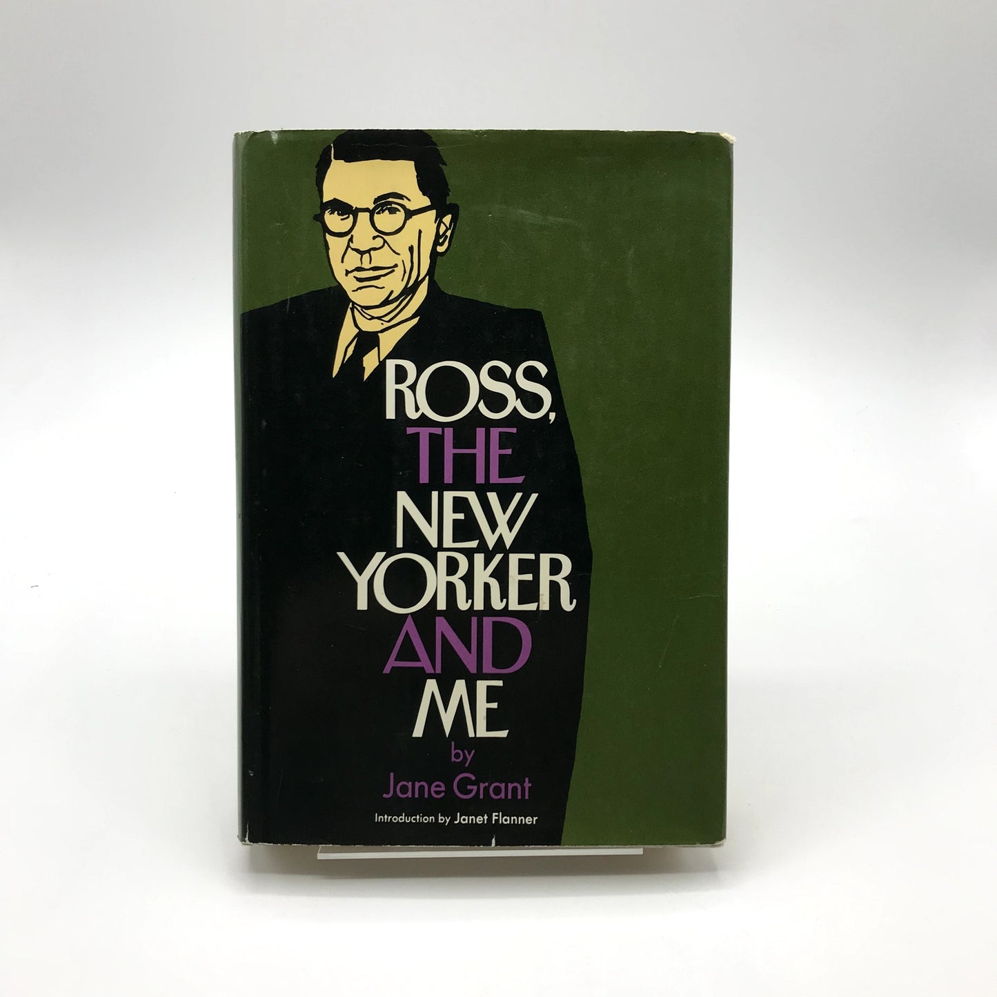 Ross, The New Yorker and Me Hardcover Book by Jane Grant First Edition 1968