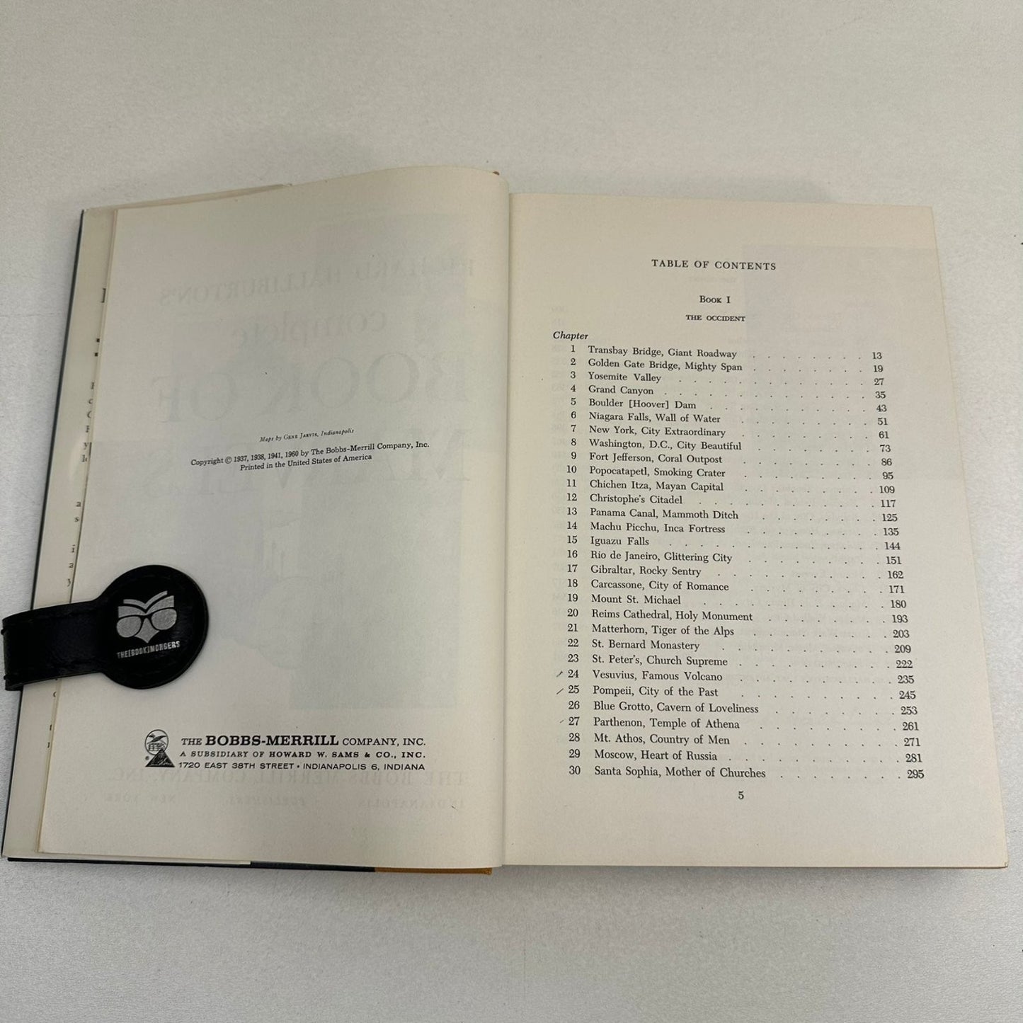 Complete Book of Marvels Richard Halliburton 1960 Deluxe Illustrated