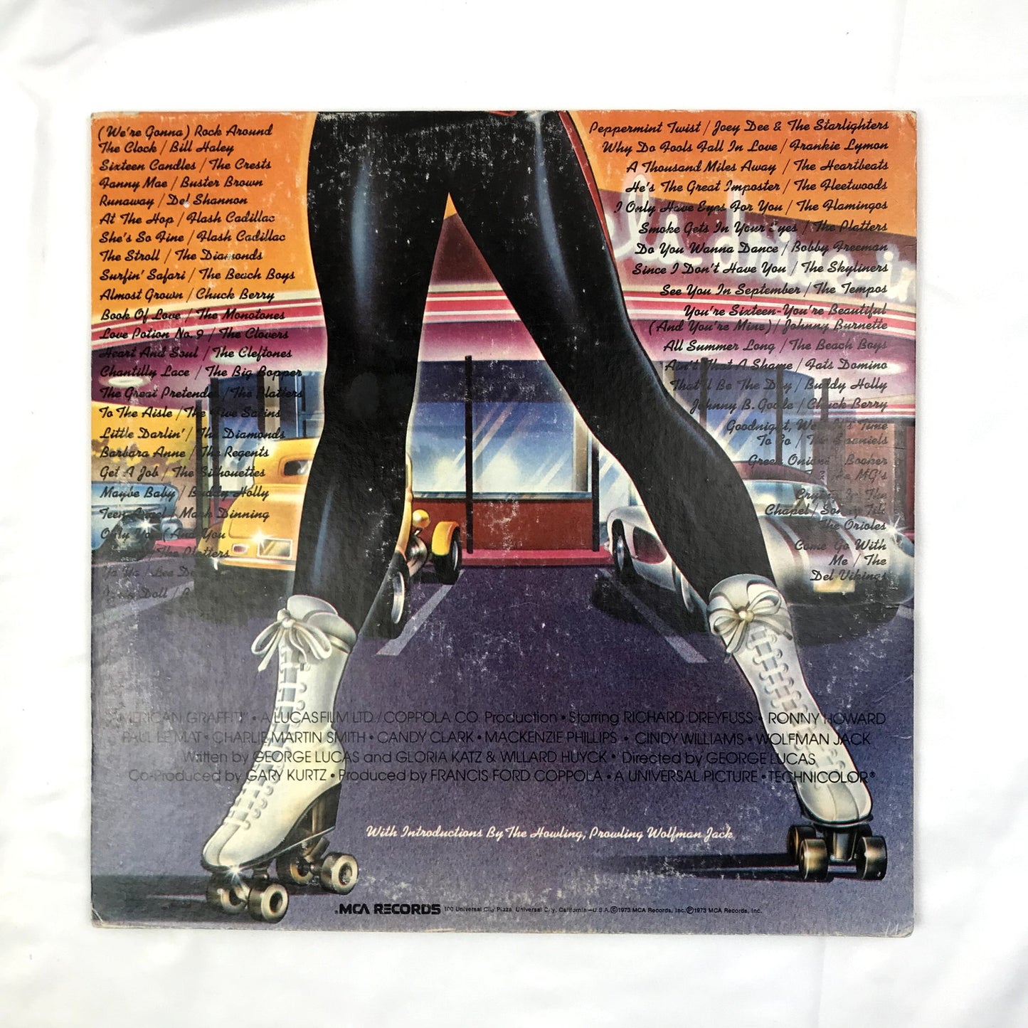 American Graffiti 41 Original Hits from the Soundtrack Double LP Vinyl 1973