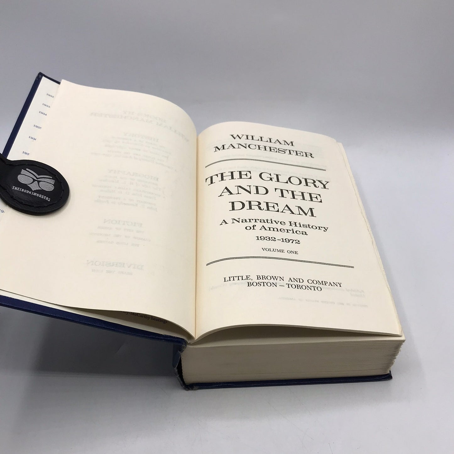 The Glory and The Dream Volumes 1 and 2 William Manchester American History